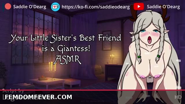 Your Little Sister’s Best Friend Turns Into a Dominant Giantess!