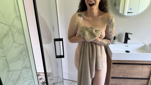 Caught jerking off in the shower – JOI humiliation session