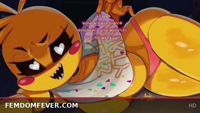 Voiced Hentai JOI with Chica and Roxxane in Boosette's Haunted Tower Part 4