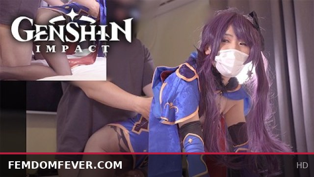 Genshin Impact Mona Cosplay Enjoys Vibrator After Otaku Festival Fun #10