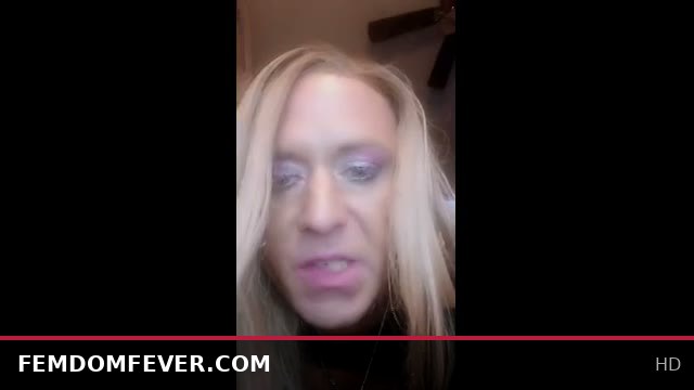 Crossdresser Humiliation: Bitch Becomes His Slut