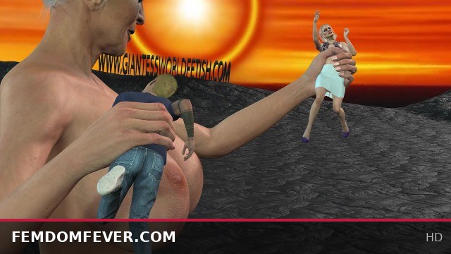 Giantess Witch Unleashes Halloween Terror